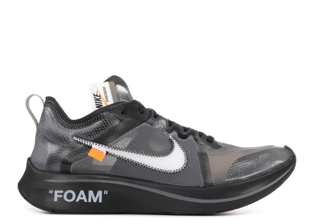 Nike Zoom Fly Off-White Black Silver (USED)
