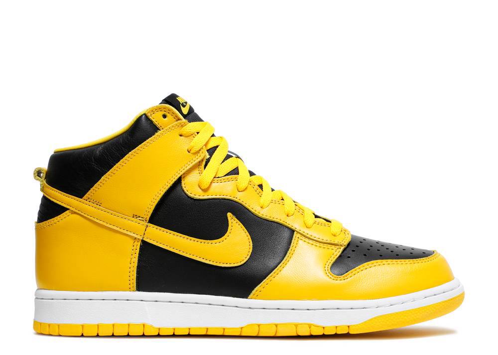 Nike Dunk High Black Varsity Maize (USED)