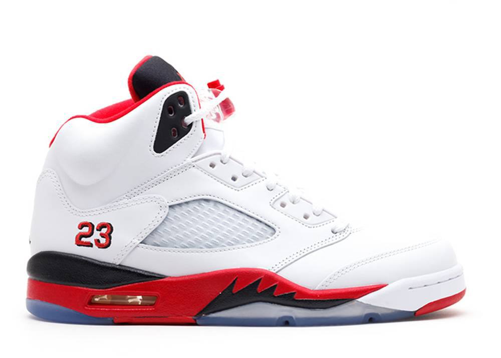 Jordan 5 Retro Fire Red Black Tongue (2013) (USED)