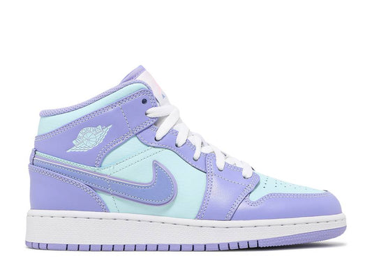 Jordan 1 Mid Purple Aqua (GS)