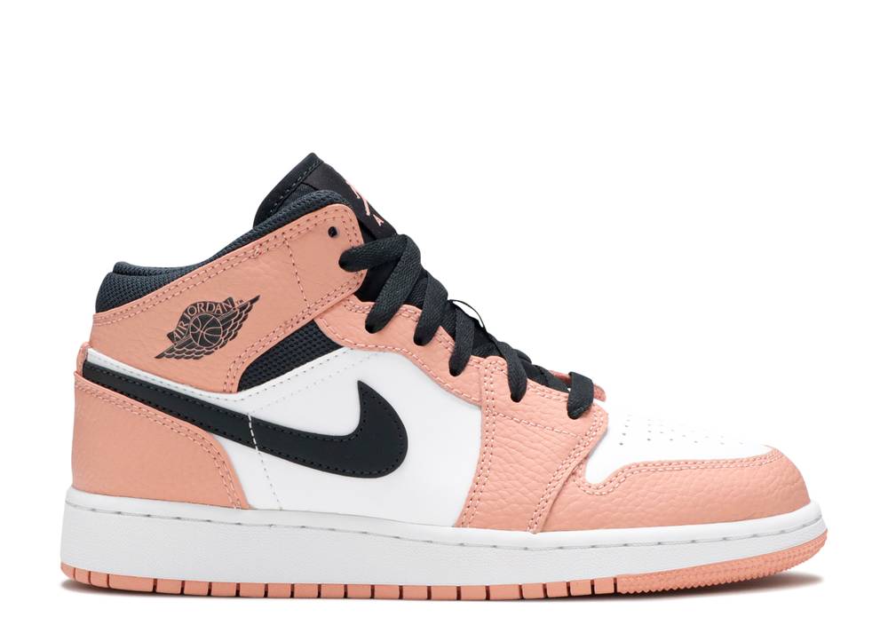 Jordan 1 Mid Pink Quartz (GS)