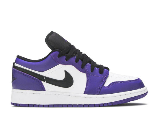 Jordan 1 Low Court Purple White (GS)