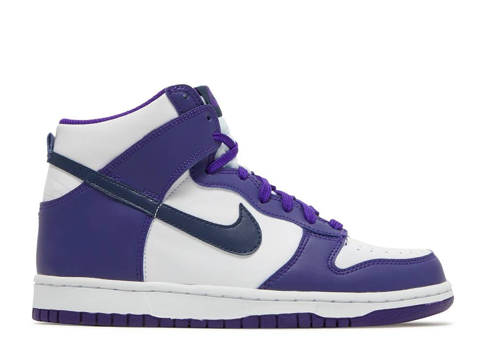 Nike Dunk High Electro Purple Midnght Navy (GS)